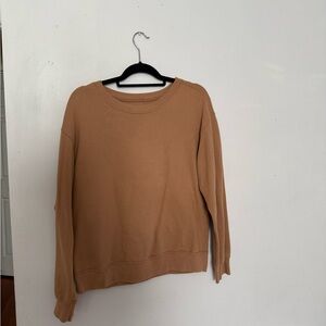 Abercrombie Tan Crewneck Sweatshirt